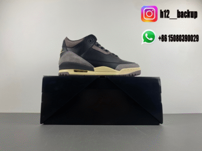 A Ma Manière x Air Jordan 3 “Black” AMM FZ4811-001 - Image 7