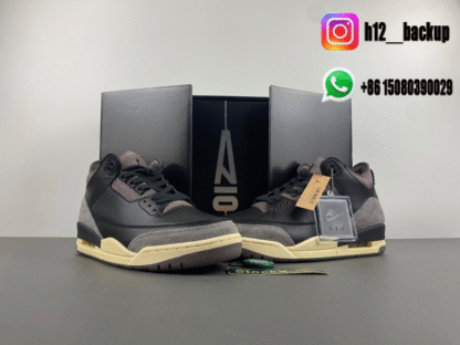 A Ma Manière x Air Jordan 3 “Black” AMM FZ4811-001