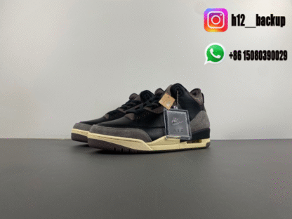 A Ma Manière x Air Jordan 3 “Black” AMM FZ4811-001 - Image 2