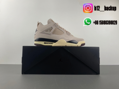 A Ma Maniére x Air Jordan 4 “Fossil Stone” FZ4810-200 - Image 5
