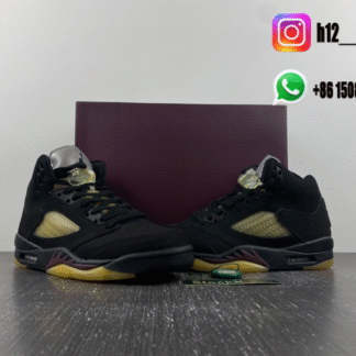 A Ma Maniére x Air Jordan 5 “Black” FD1330-001