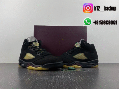 A Ma Maniére x Air Jordan 5 “Black” FD1330-001