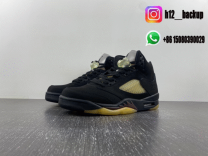 A Ma Maniére x Air Jordan 5 “Black” FD1330-001 - Image 2