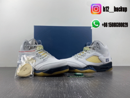 A Ma Maniere x Air Jordan 5 “Diffused Blue FZ5758-004