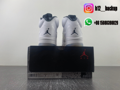 AIR JORDAN 5 RETRO 'WHITE BLACK' DD0587-ID1 - Image 8