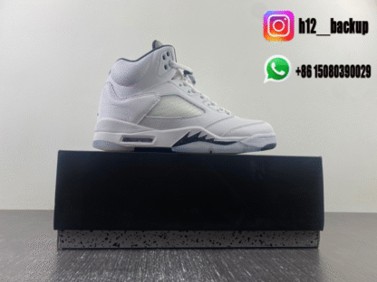 AIR JORDAN 5 RETRO 'WHITE BLACK' DD0587-ID1 - Image 7