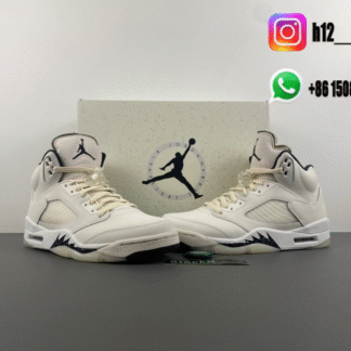 AIR JORDAN 5 RETRO 'WHITE BLACK' DD0587-110