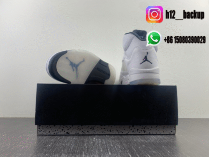 AIR JORDAN 5 RETRO 'WHITE BLACK' DD0587-ID1 - Image 6