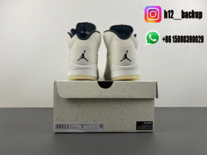 AIR JORDAN 5 RETRO 'WHITE BLACK' DD0587-110 - Image 5