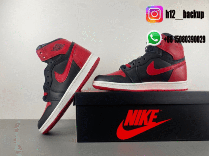 Air Jordan 1 High ’85 “Bred” HV6674-067 - Image 4