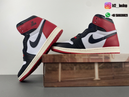 Air Jordan 1 High OG “Black Toe Reimagined” DZ5485-106 - Image 6