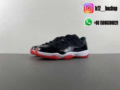 Air Jordan 11 Low “Bred” FV5104-006 - Image 8