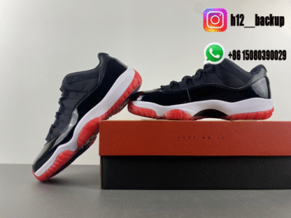 Air Jordan 11 Low “Bred” FV5104-006 - Image 7