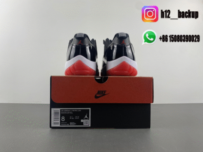 Air Jordan 11 Low “Bred” FV5104-006 - Image 6