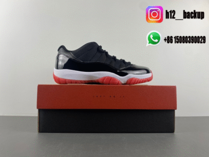 Air Jordan 11 Low “Bred” FV5104-006 - Image 5