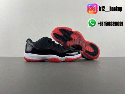 Air Jordan 11 Low “Bred” FV5104-006 - Image 2