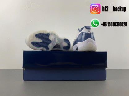 Air Jordan 11 Retro Low "Diffused Blue" FV5104-104 - Image 8