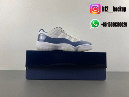 Air Jordan 11 Retro Low "Diffused Blue" FV5104-104 - Image 7