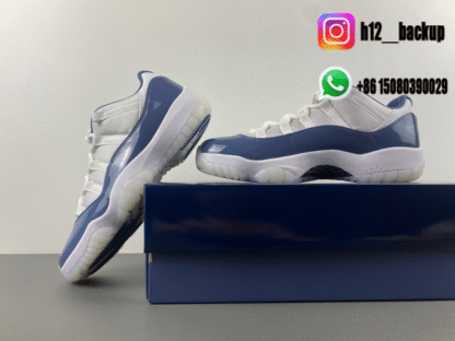Air Jordan 11 Retro Low "Diffused Blue" FV5104-104 - Image 4