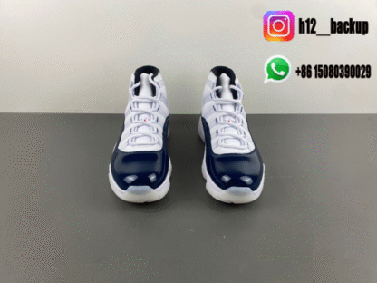 Air Jordan 11 White/Deep Blue/Red LH0296-400 - Image 3