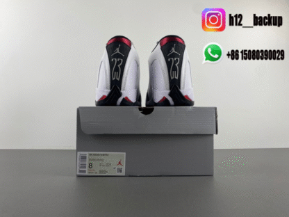 Air Jordan 14 “Black Toe” 487471-160 - Image 7