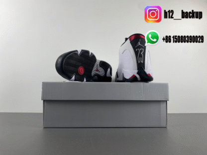 Air Jordan 14 “Black Toe” 487471-160 - Image 4