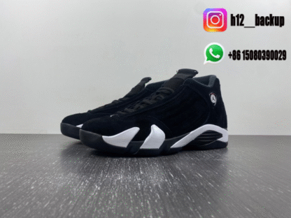 Air Jordan 14 “Black/White/University Red 487471-016 - Image 8