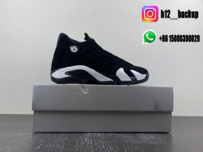 Air Jordan 14 “Black/White/University Red 487471-016 - Image 6
