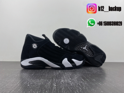Air Jordan 14 “Black/White/University Red 487471-016 - Image 3