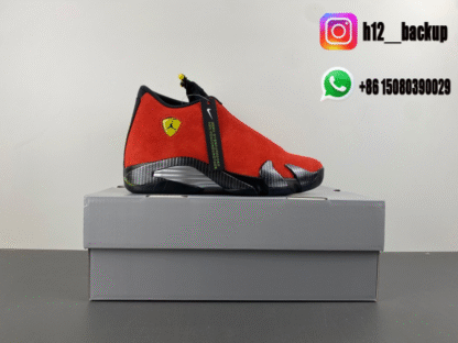 Air Jordan 14 “Ferrari" IF5015-600 - Image 7
