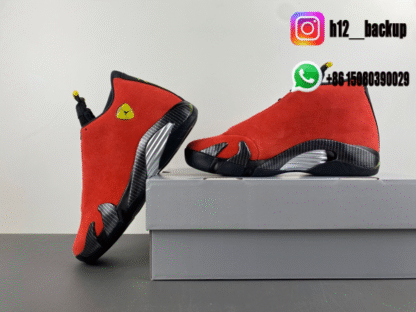 Air Jordan 14 “Ferrari" IF5015-600 - Image 5