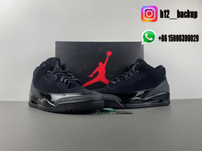 Air Jordan 3 “Black Cat” CT8532-001