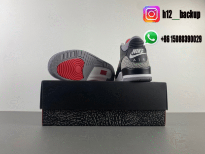 Air Jordan 3 OG “Black Cement” DN3707-010 - Image 6