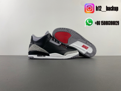 Air Jordan 3 OG “Black Cement” DN3707-010 - Image 3