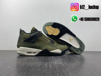 Air Jordan 4 Craft “Medium Olive” FB9927-200 - Image 8