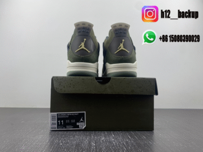 Air Jordan 4 Craft “Medium Olive” FB9927-200 - Image 7