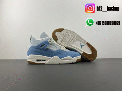 Air Jordan 4 Denim "Worn Blue” IB6716-100 - Image 8
