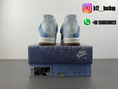 Air Jordan 4 Denim "Worn Blue” IB6716-100 - Image 7