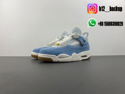 Air Jordan 4 Denim "Worn Blue” IB6716-100 - Image 2