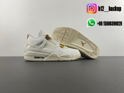 Air Jordan 4 “Metallic Gold” AQ9129-170 - Image 3