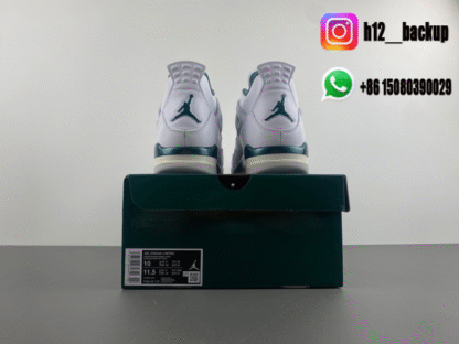 Air Jordan 4 “Oxidized Green” FQ8138-103 - Image 8