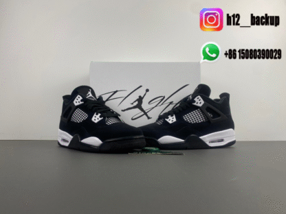 Air Jordan 4 Retro White Thunder FQ8213-001