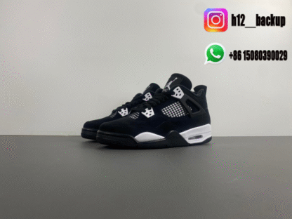 Air Jordan 4 Retro White Thunder FQ8213-001 - Image 2
