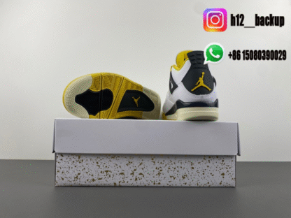 Air Jordan 4 “Vivid Sulfur” AQ9129-101 - Image 7