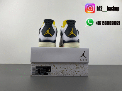 Air Jordan 4 “Vivid Sulfur” AQ9129-101 - Image 6