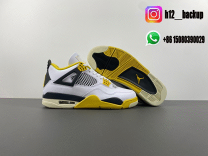 Air Jordan 4 “Vivid Sulfur” AQ9129-101 - Image 3