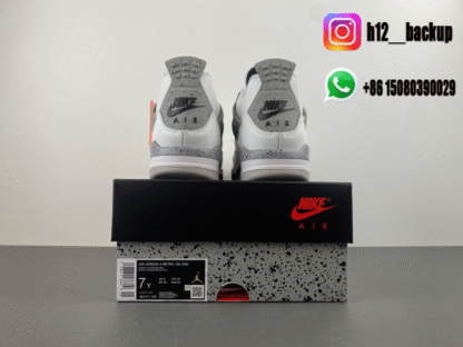 Air Jordan 4 “White Cement” FV5029-100 - Image 4