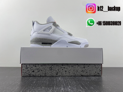 Air Jordan 4 “White Oreo” CT8527-100 - Image 6