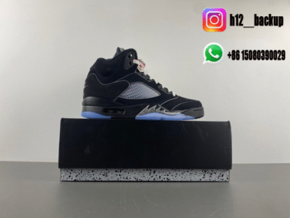 Air Jordan 5 “Black Metallic Reimagined" HF3975-001 - Image 8