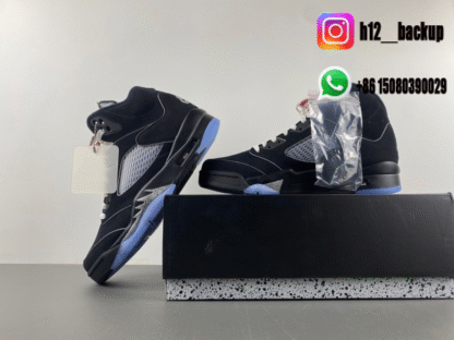 Air Jordan 5 “Black Metallic Reimagined" HF3975-001 - Image 6